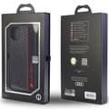 Miniatyrbild 6 av 8: Audi  iPhone 12/12 Pro Mobilskal Carbon Fiber Stripe - Svart