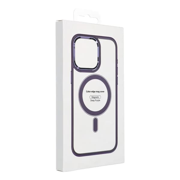 iPhone 13 Pro Max Mobilskal Magsafe Color Edge - Deep lila