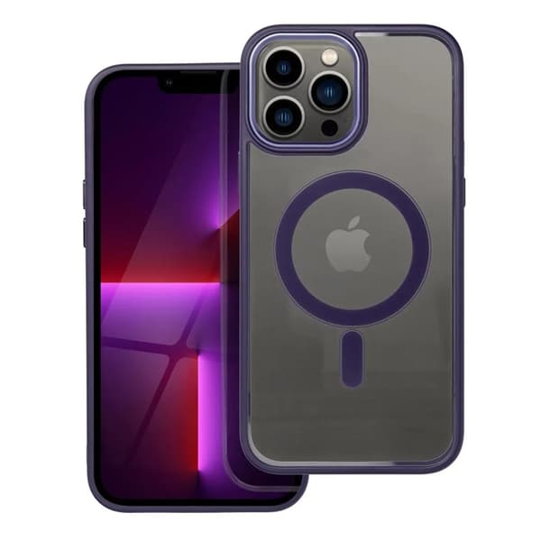 iPhone 13 Pro Mobilskal Magsafe Color Edge - Deep Lila