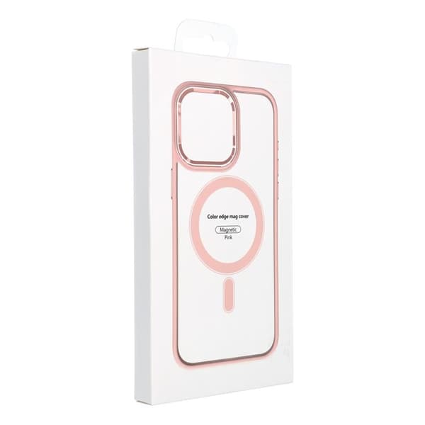 iPhone 14 Pro Mobilskal Magsafe Color Edge - Rosa