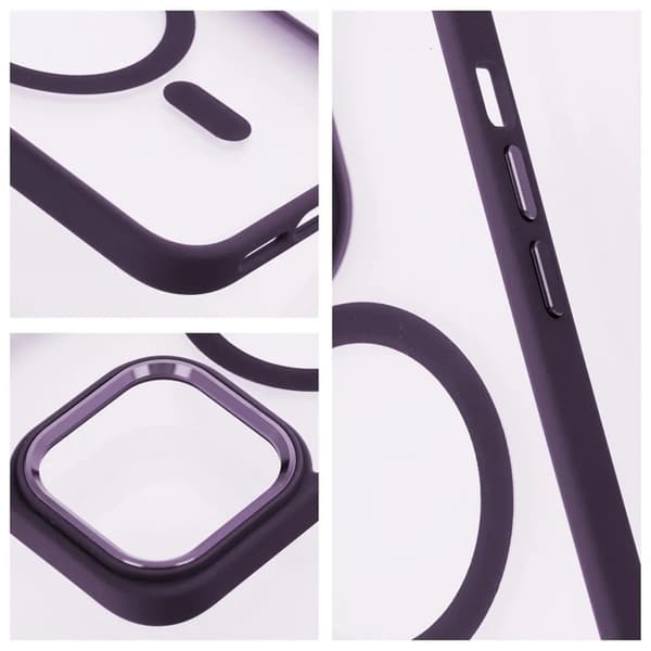 iPhone 14 Plus Mobilskal Magsafe Matte - Lila