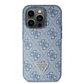 Miniatyrbild 1 av 11: Guess iPhone 14 Pro Max Mobilskal Crossbody Metall Logo - Blå