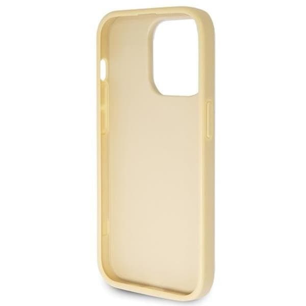 Guess iPhone 13 Pro/13 Mobilskal Glitter Script Big - Guld