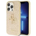 Miniatyrbild 2 av 11: Guess iPhone 13 Pro/13 Mobilskal Glitter Script Big - Guld