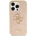 Miniatyrbild 1 av 11: Guess iPhone 13 Pro/13 Mobilskal Glitter Script Big - Guld