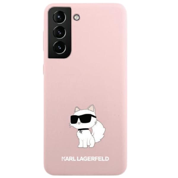 Karl Lagerfeld Galaxy S23 Ultra Skal Silicone Choupette - Rosa