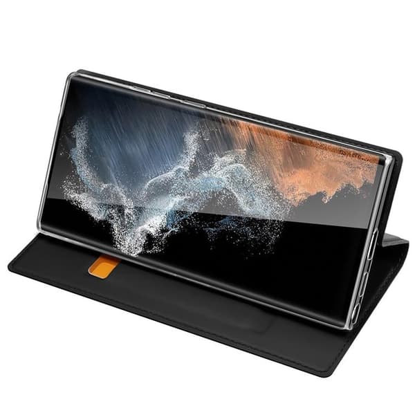 Dux Ducis Galaxy S23 Ultra Plånboksfodral Skin Series - Svart