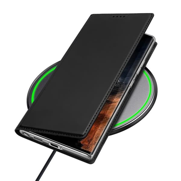 Dux Ducis Galaxy S23 Ultra Plånboksfodral Skin Series - Svart