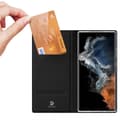 Miniatyrbild 5 av 10: Dux Ducis Galaxy S23 Ultra Plånboksfodral Skin Series - Svart