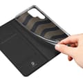 Miniatyrbild 7 av 10: Dux Ducis Galaxy S23 Ultra Plånboksfodral Skin Series - Svart
