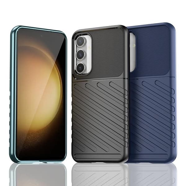 Galaxy S23 FE Mobilskal Thunder Armored - Svart