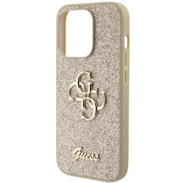 Guess iPhone 15 Pro Max Mobilskal Glitter Script Big 4G