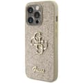 Miniatyrbild 2 av 8: Guess iPhone 15 Pro Max Mobilskal Glitter Script Big 4G