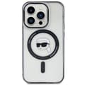 Miniatyrbild 3 av 8: Karl Lagerfeld iPhone 15 Pro Mobilskal Magsafe IML Karl`s Head