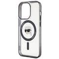 Miniatyrbild 6 av 8: Karl Lagerfeld iPhone 15 Pro Mobilskal Magsafe IML Karl`s Head