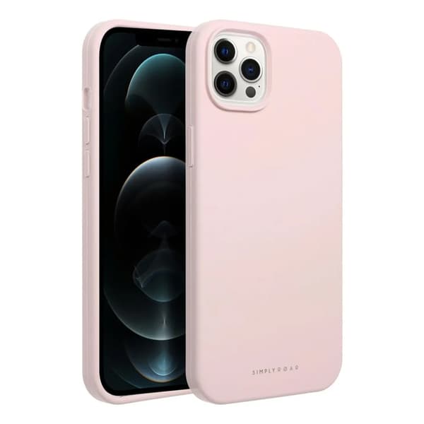 Roar iPhone 12 Pro Mobilskal Roar Cloud Skin - Rosa