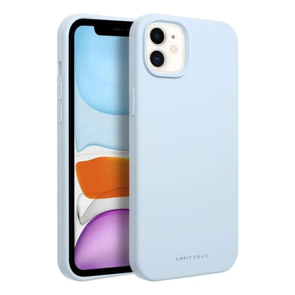 Roar iPhone 11 Mobilskal Roar Cloud Skin - Ljusblå