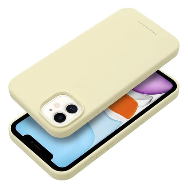 Roar iPhone 11 Mobilskal Roar Cloud Skin - Ljusgul