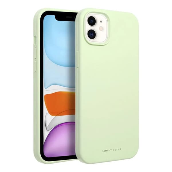 Roar iPhone 11 Mobilskal Roar Cloud Skin - Ljusgrön