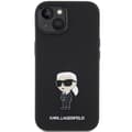 Miniatyrbild 3 av 8: KARL LAGERFELD iPhone 15 Mobilskal Ikonik Metal Pin