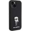 Miniatyrbild 4 av 8: KARL LAGERFELD iPhone 15 Mobilskal Ikonik Metal Pin