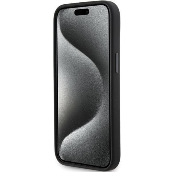 KARL LAGERFELD iPhone 15 Mobilskal Ikonik Metal Pin