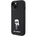 Miniatyrbild 2 av 8: KARL LAGERFELD iPhone 15 Mobilskal Ikonik Metal Pin