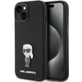Miniatyrbild 1 av 8: KARL LAGERFELD iPhone 15 Mobilskal Ikonik Metal Pin