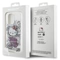 Miniatyrbild 8 av 8: Hello Kitty iPhone 14 Pro Max Mobilskal IML Kitty On Bricks Graffiti