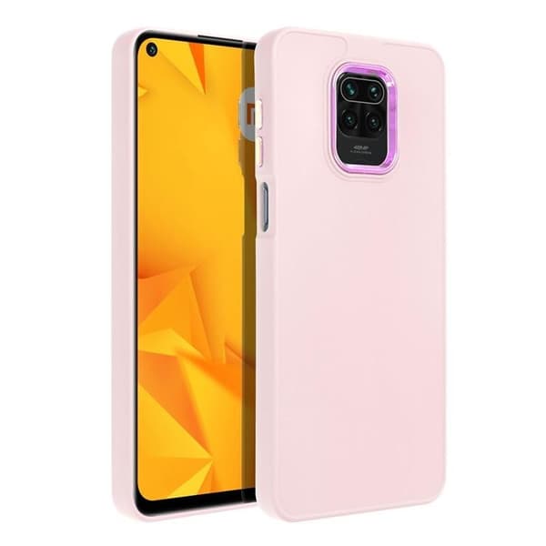 Xiaomi Redmi Note 9S/9 Pro Mobilskal Frame - Powder Rosa