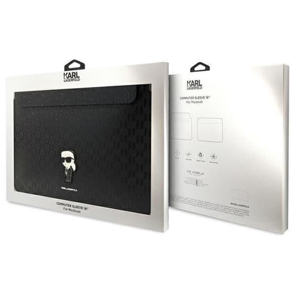 Karl Lagerfeld Datorfodral (16") Saffiano Monogram Ikonik