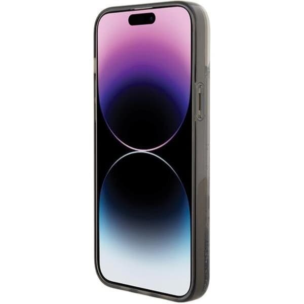 KARL LAGERFELD iPhone 15 Mobilskal Liquid Glitter Choupette