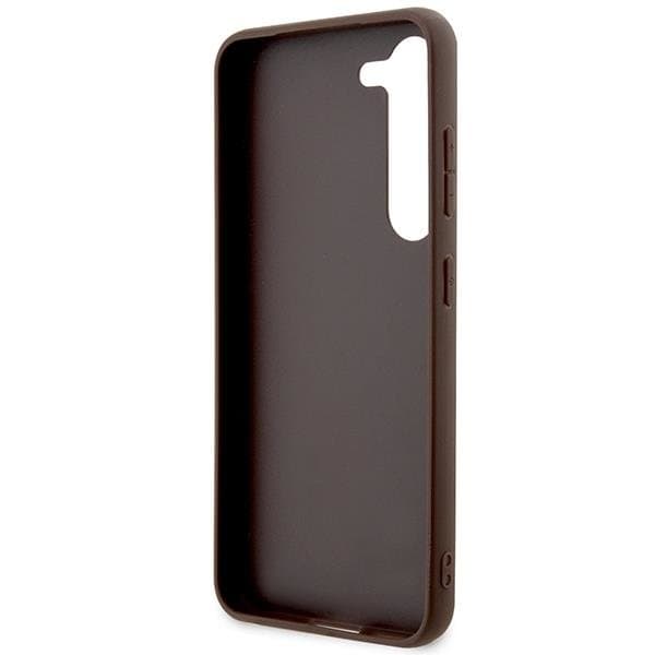 Guess Galaxy S24 Mobilskal Big Metall Logo - Brun