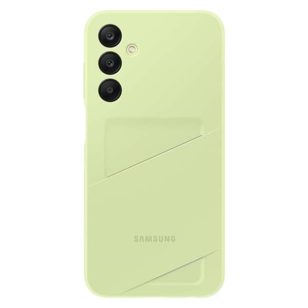 Samsung Galaxy A15/A15 5G Mobilskal Korthållare - Ljusgrön