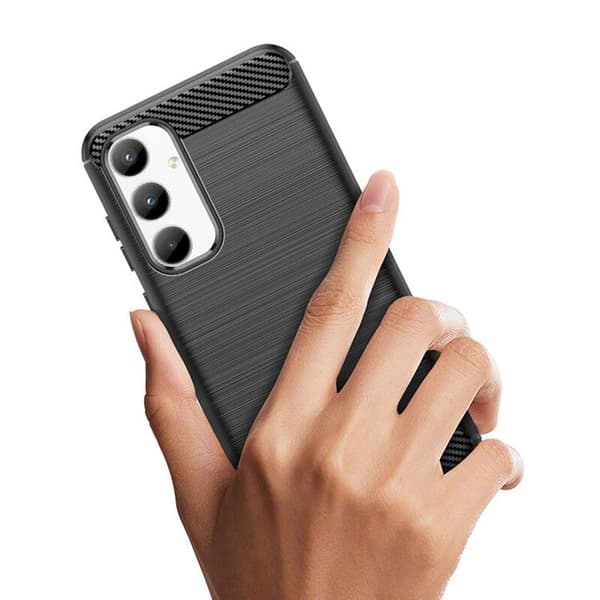 Galaxy A35 Mobilskal Carbon - Svart
