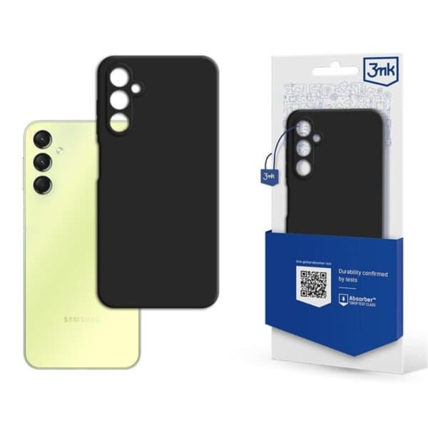 3MK Samsung Galaxy S25 5G Mobilskal Matt - Svart