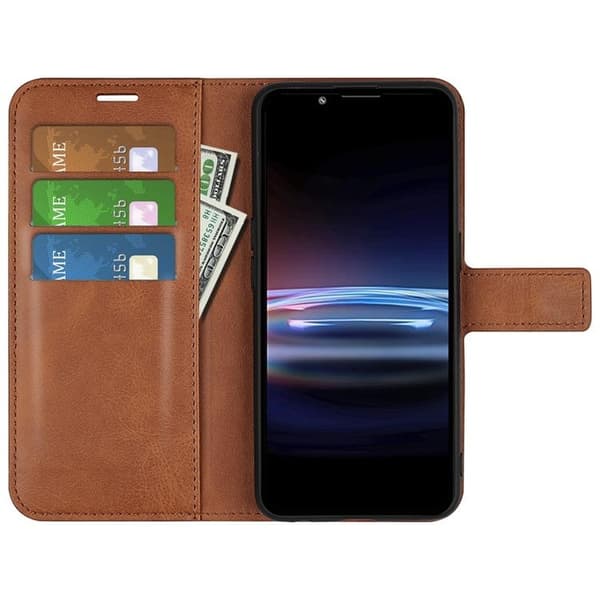 Flip Folio Fodral Xperia Pro-I - Ljusbrun