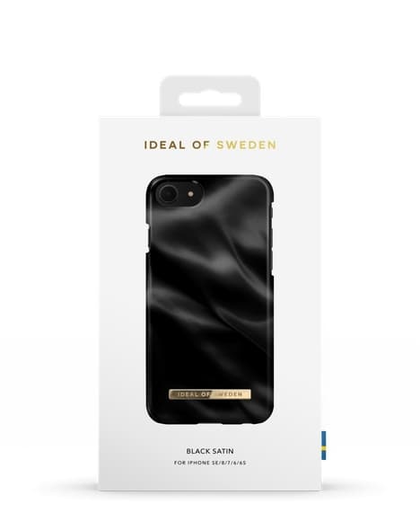 Ideal of Sweden Fashion Case iPhone 8/7/6/6S/SE Black Satin