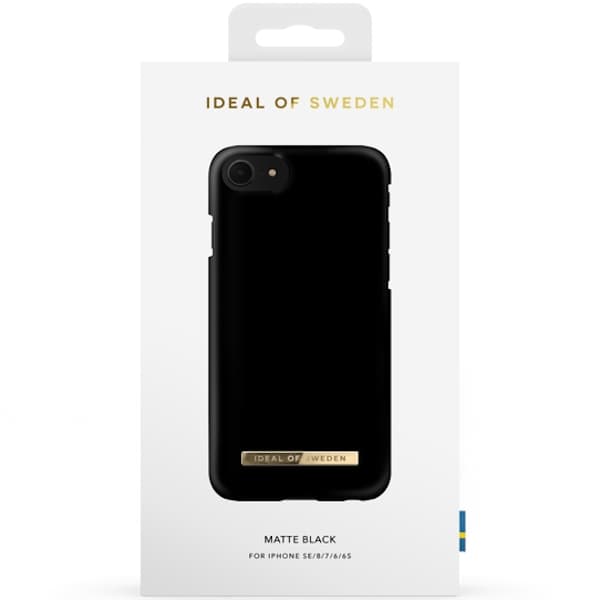 iDeal Fashion Skal till iPhone SE2/8/7/6S/6 - Matt Svart