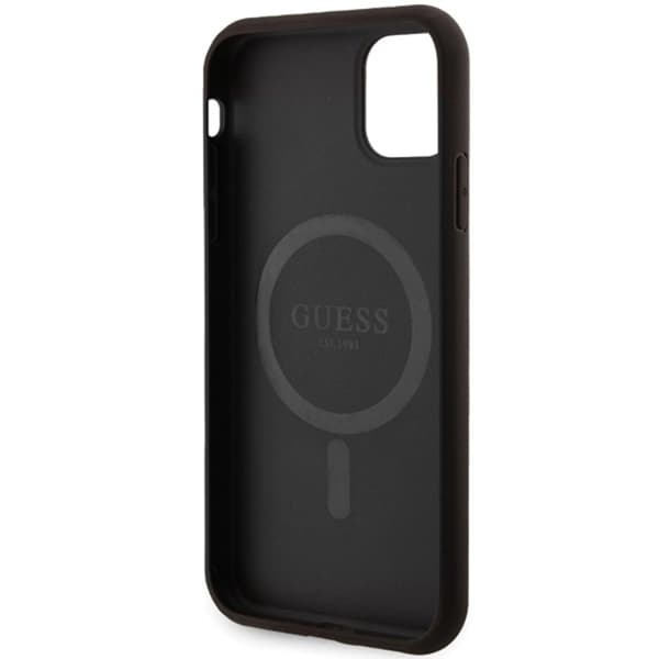 Guess iPhone 11/XR Mobilskal Magsafe Collection - Svart