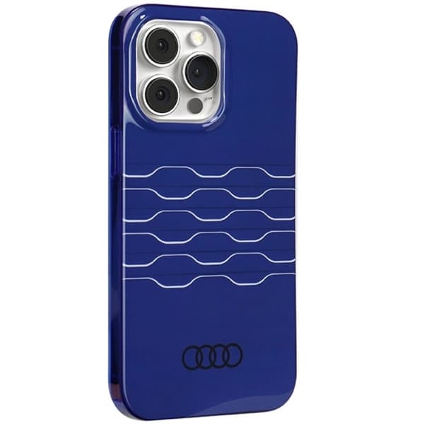 Audi iPhone 13/13 Pro Mobilskal Magsafe IML - Blå