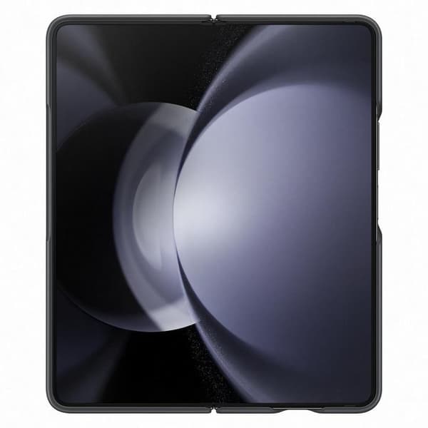 Samsung Galaxy Z Fold 5 Mobilskal PU Läder - Svart