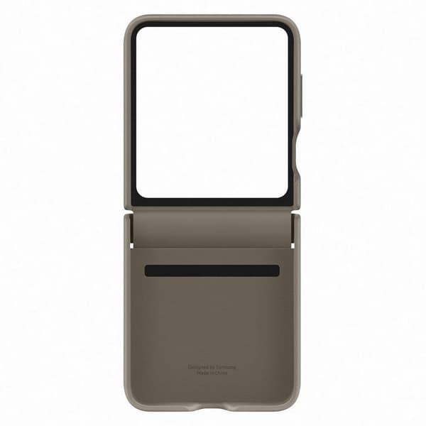 Samsung Galaxy Z Flip 5 Mobilskal Ekologisk Läder - Brun