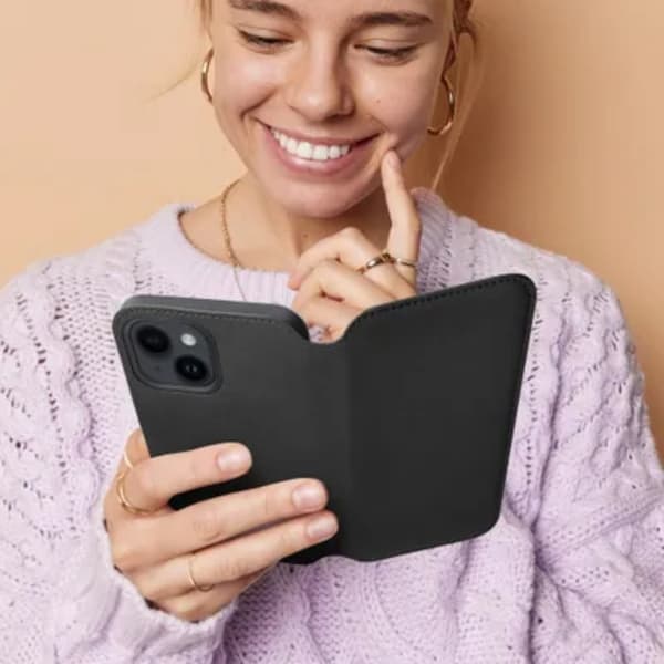 Xiaomi Redmi Note 12 5G Plånboksfodral Dual Pocket - Svart