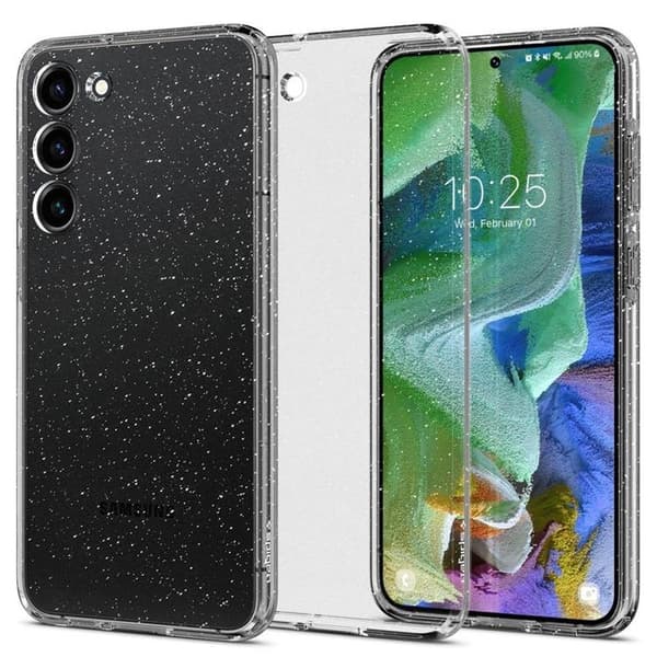 Spigen Galaxy S23 Skal Liquid Crystal - Glitter