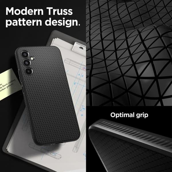 Spigen Galaxy A54 5G Mobilskal Liquid Air - Matte Svart