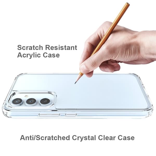 Galaxy A54 5G Mobilskal Acrylic TPU Anti-Yellowing - Clear