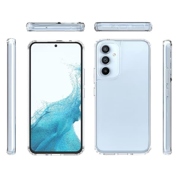 Galaxy A54 5G Mobilskal Acrylic TPU Anti-Yellowing - Clear