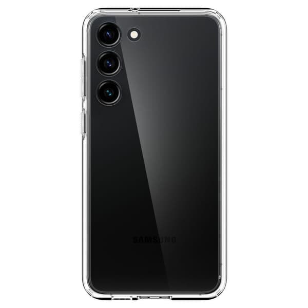 Spigen Galaxy S23 Skal Ultra Hybrid - Crystal Clear
