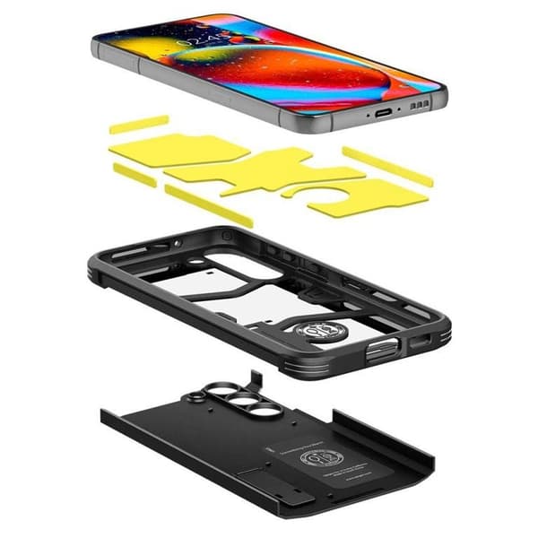 Spigen Galaxy S23 Skal Tough Armor - Svart